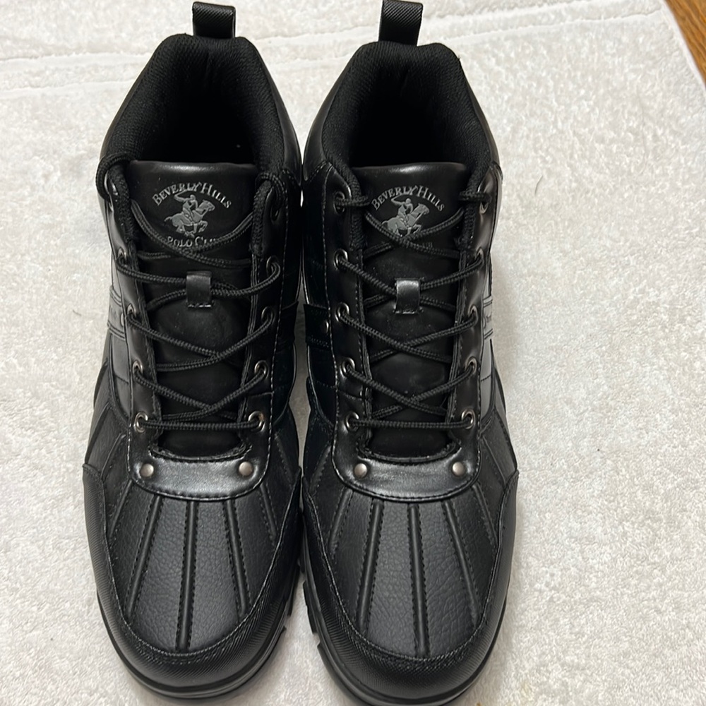 Mens BHPC black boots excellent shape